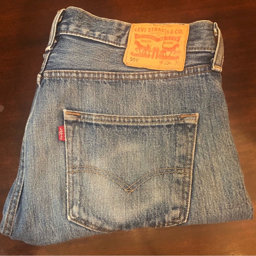 Levi's Men's Indigo Straight Jeans